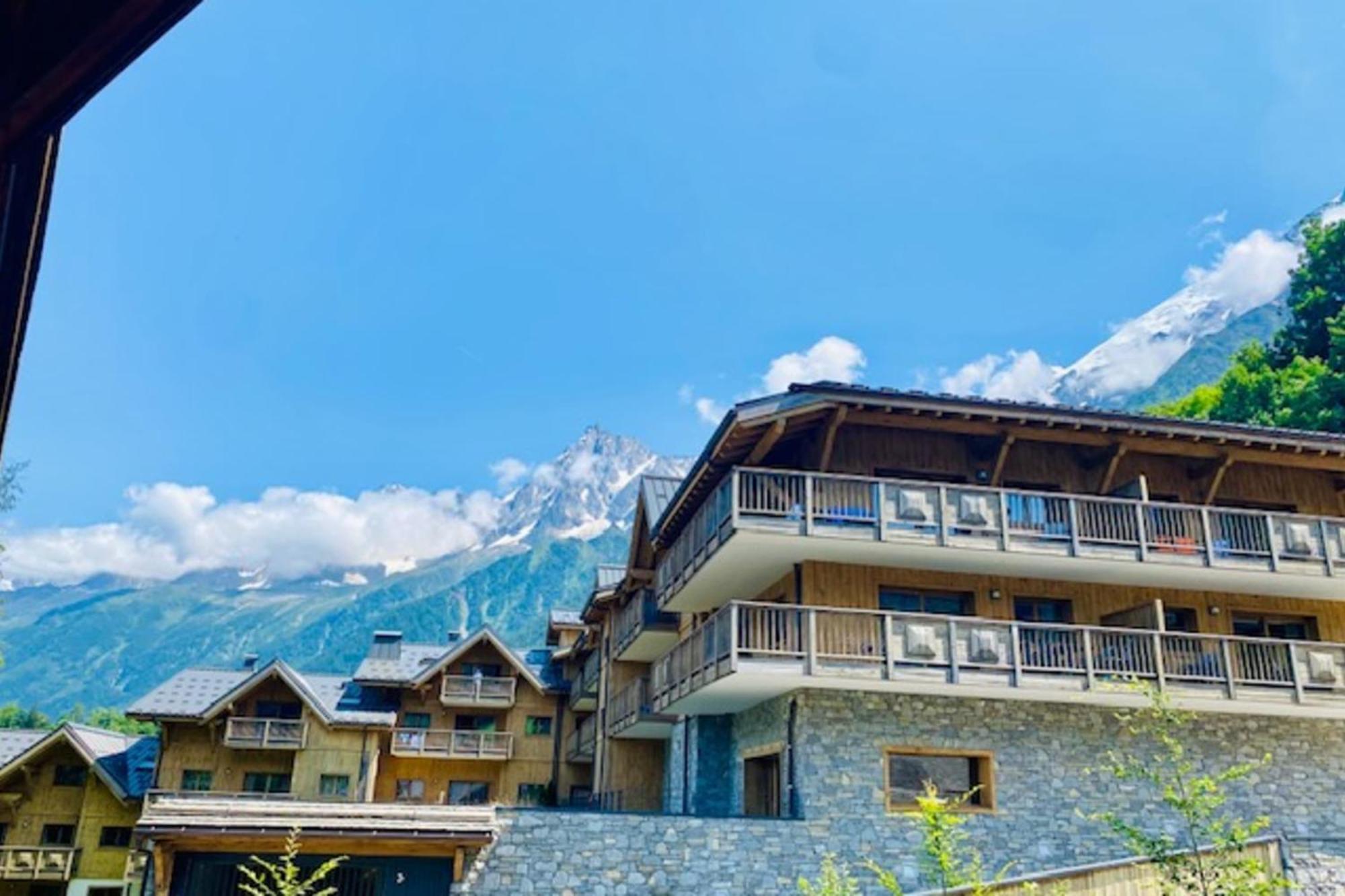 Ferienwohnung Slopes Of Les Houches 25 M With Balcony Exterior foto