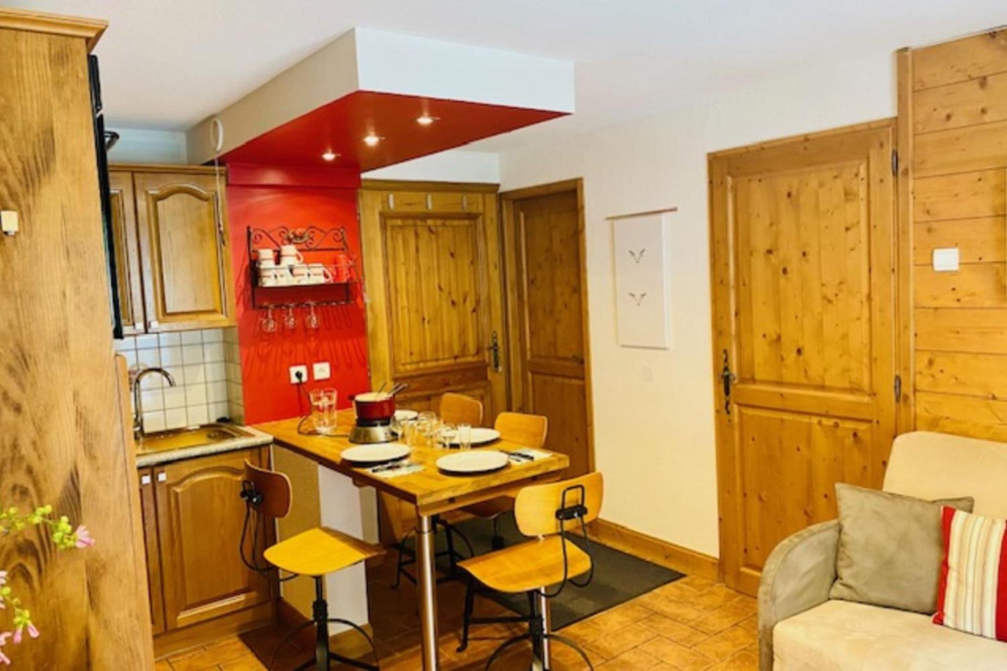Ferienwohnung Slopes Of Les Houches 25 M With Balcony Exterior foto