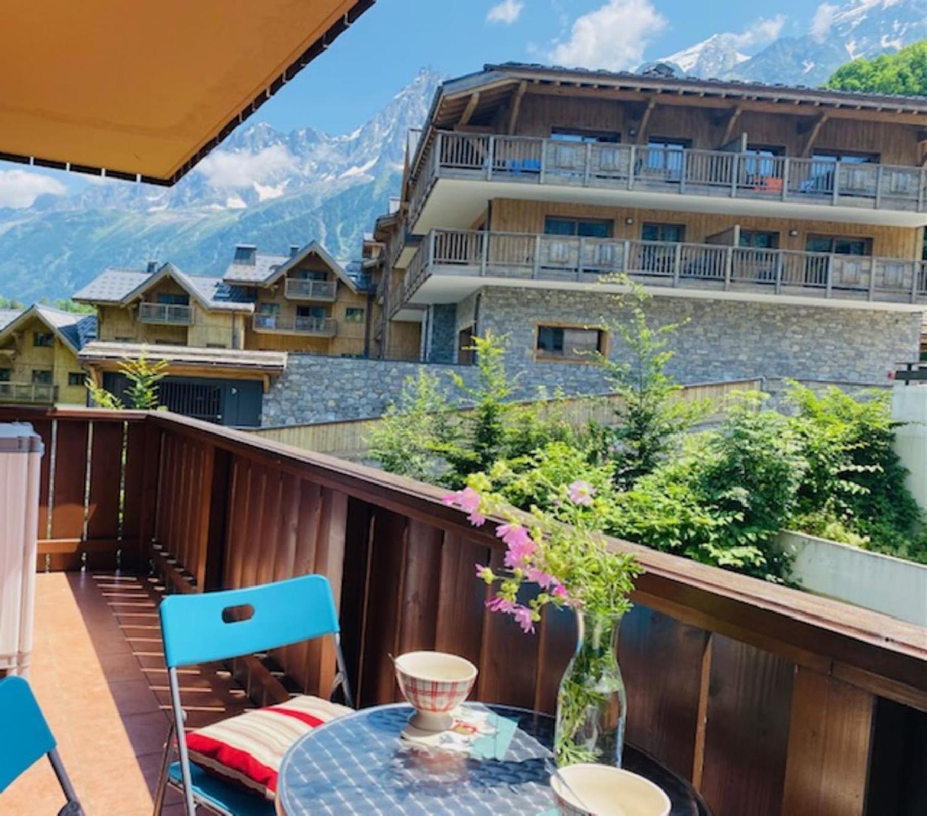 Ferienwohnung Slopes Of Les Houches 25 M With Balcony Exterior foto